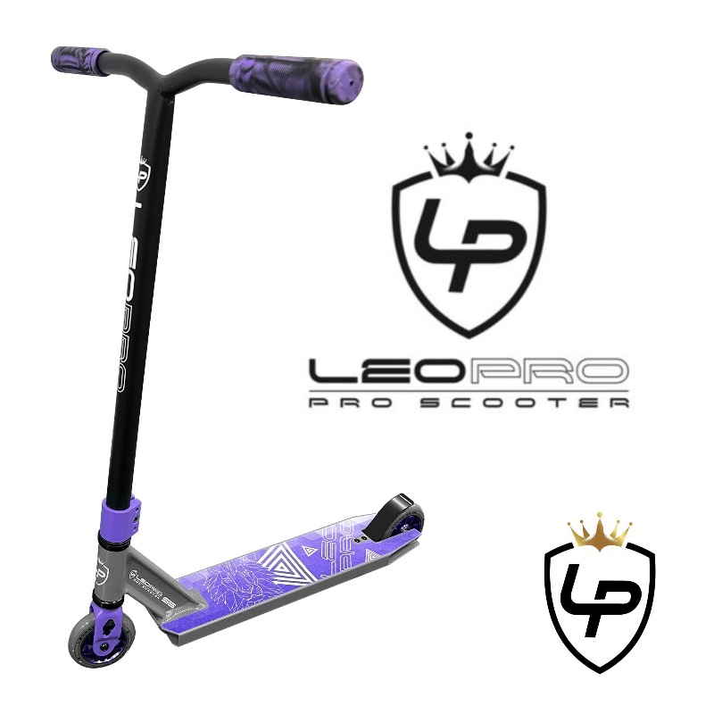 קורקינט פעלולים סקוט לאו פרו LEO PRO S5 צבע אפור — תמונה 2