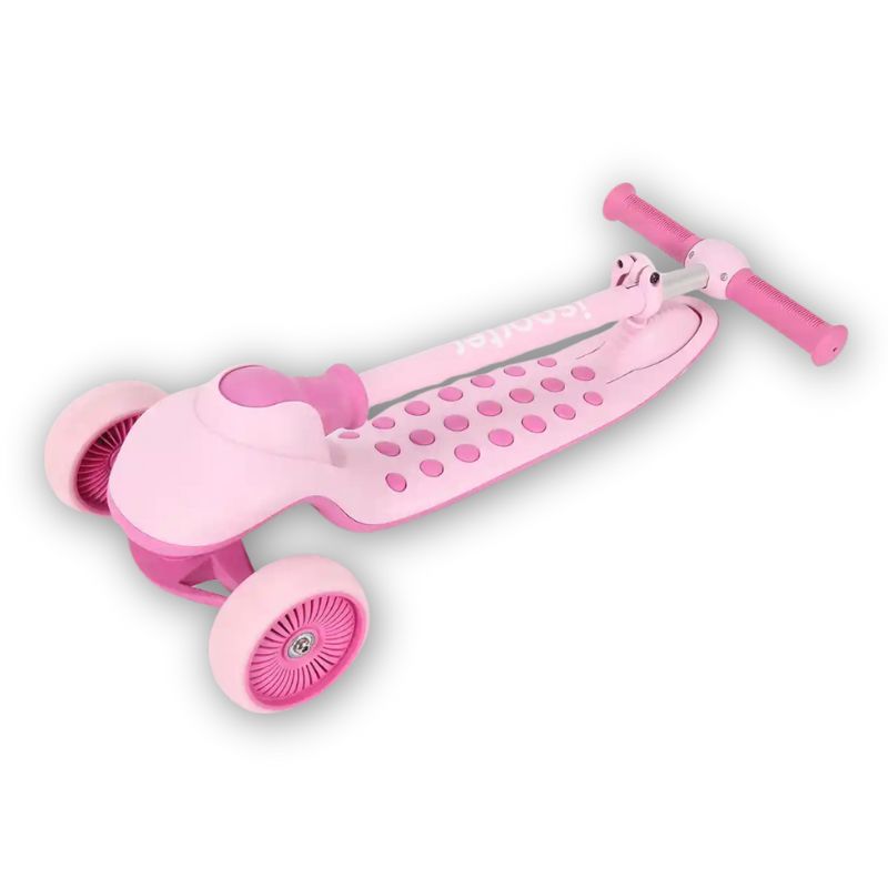 קורקינט 3 גלגלים לילדים ISPORTER Lolly לולי ורוד — תמונה 2