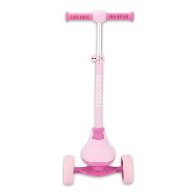 קורקינט 3 גלגלים לילדים ISPORTER Lolly לולי ורוד — תמונה 4