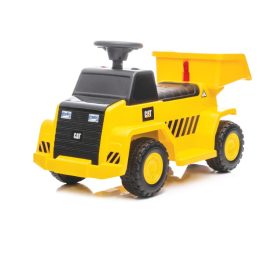 משאית עפר קטנה CAT ממונעת לילדים 6 וולט