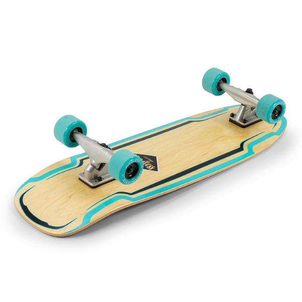 סקייטבורד עץ גלישה מיינדלס ירוק MINDLESS SURF SKATE — תמונה 5