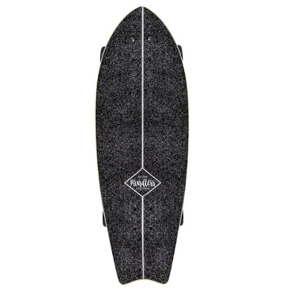 סקייטבורד עץ גלישה מיינדלס פיש טייל שחור MINDLESS SURF SKATE FISH TAIL — תמונה 4