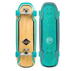סקייטבורד עץ גלישה מיינדלס ירוק MINDLESS SURF SKATE