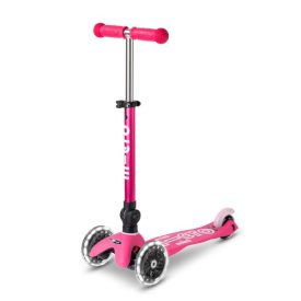 מיני מיקרו דלוקס מתקפל לילדים ורוד קורקינט 3 גלגלים MICRO MINI DELUXE FOLDABLE