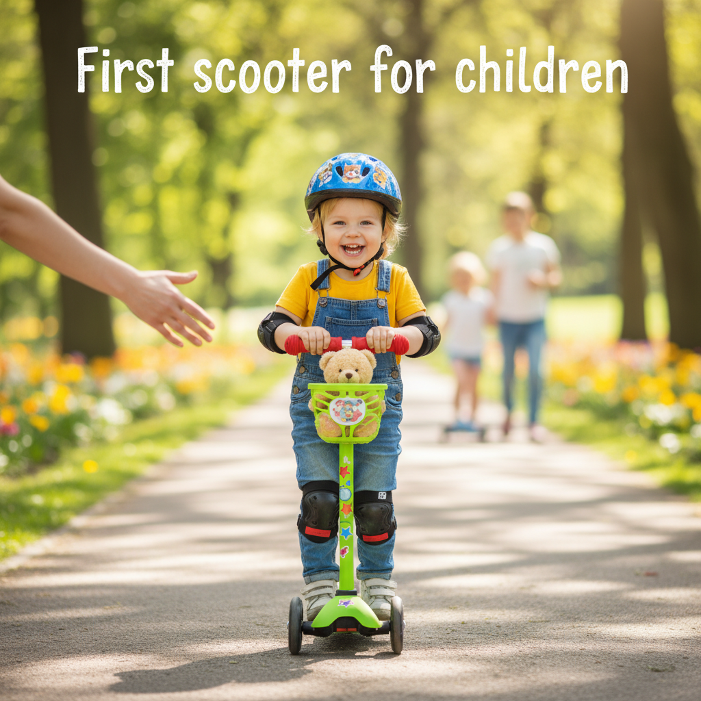 קורקינט לילדים קטנים: יציבות לפני מהירות