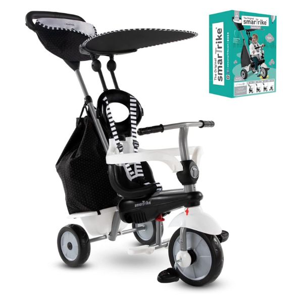 תלת אופן סמארט טרייק 4 ב 1 ונילה פלוס שחור SMART TRIKE — תמונה 2