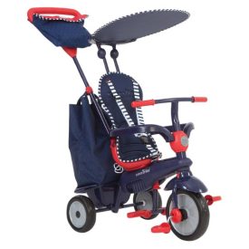 תלת אופן סמארט טרייק 4 ב 1 סווירל כחול נייבי