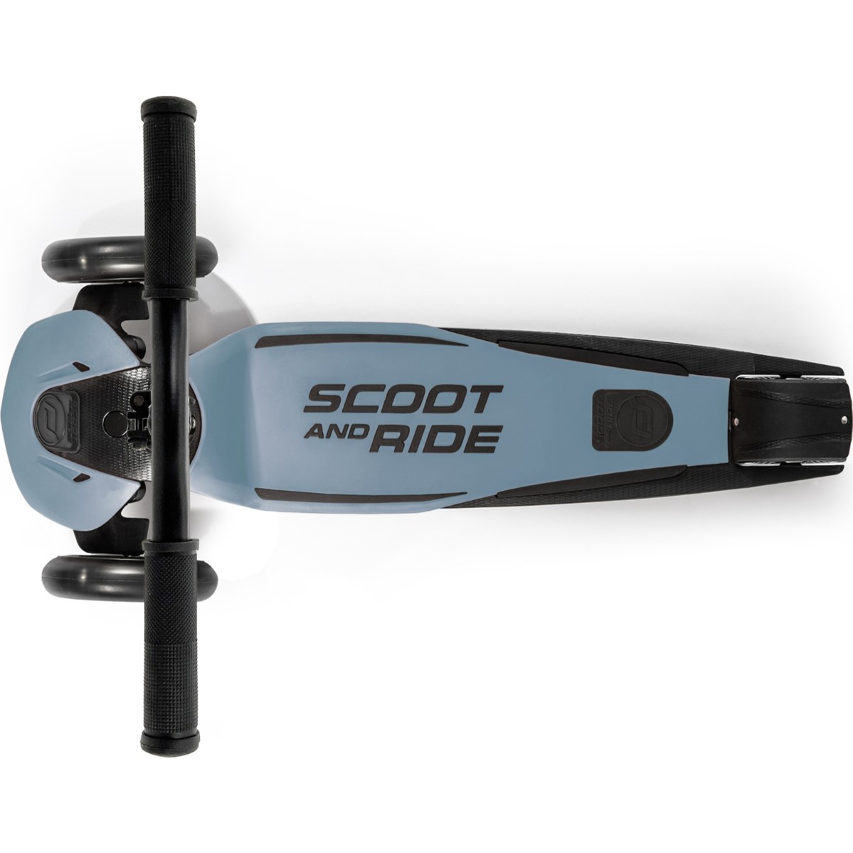 קורקינט 3 גלגלים גבוה Scoot and Ride HIGHWAYKICK 5 צבע כחול סטיל — תמונה 4