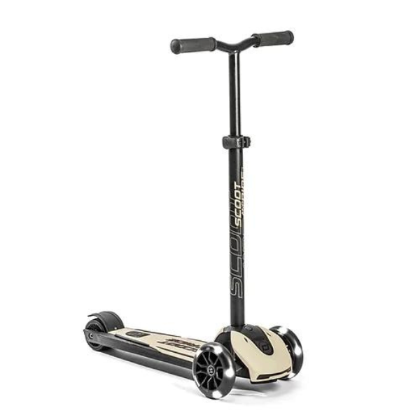 קורקינט 3 גלגלים גבוה Scoot and Ride HIGHWAYKICK 5 צבע בז'