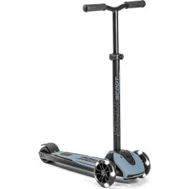 קורקינט 3 גלגלים גבוה Scoot and Ride HIGHWAYKICK 5 צבע כחול סטיל