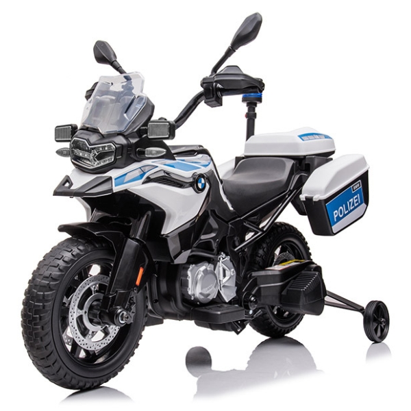 אופנוע ב.מ.וו משטרה F850 GS ממונע לילדים 12 וולט