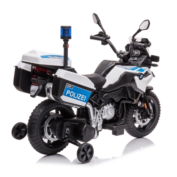 אופנוע ב.מ.וו משטרה F850 GS ממונע לילדים 12 וולט — תמונה 5