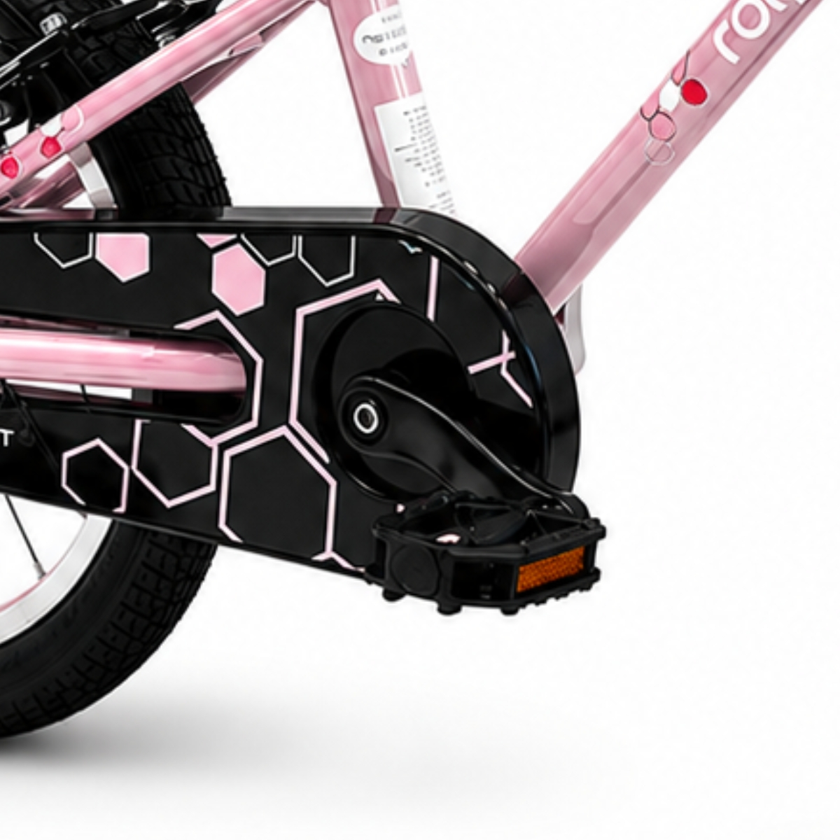 רולי בי אם אקס ROLY BMX אופני ילדים סופר קלים מאלומיניום בצבע ורוד - 14 אינץ' — תמונה 6
