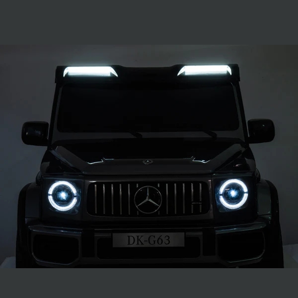 ג’יפ מרצדס G63 מפואר שחור ממונע מפואר עם 2 מושבים 24 וולט — תמונה 2