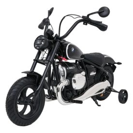 אופנוע ב.מ.וו BMW R18 ממונע לילדים עם גלגלי אוויר ומנוע בראשלס 24 וולט